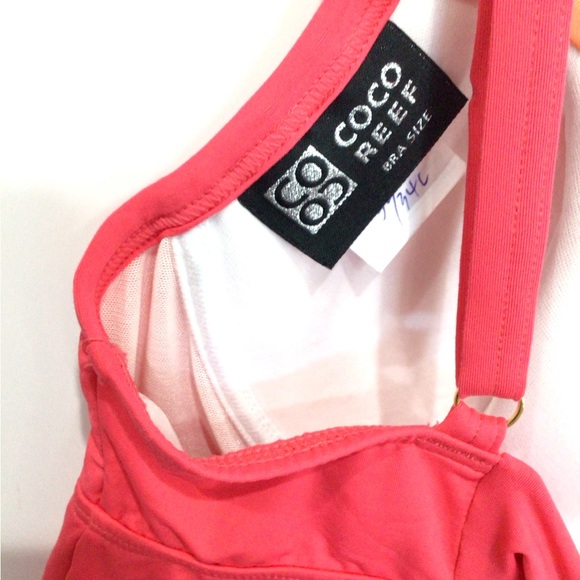 Coco Reef Womens Color Blocked Divine Power Underwire Tankini - Picture 8 of 9